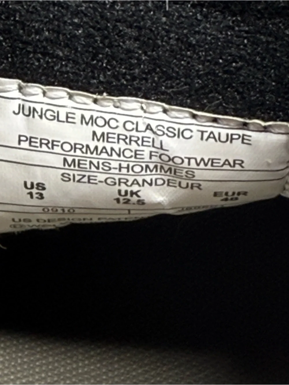 Merrell Taupe Suede Slip-On Loafers